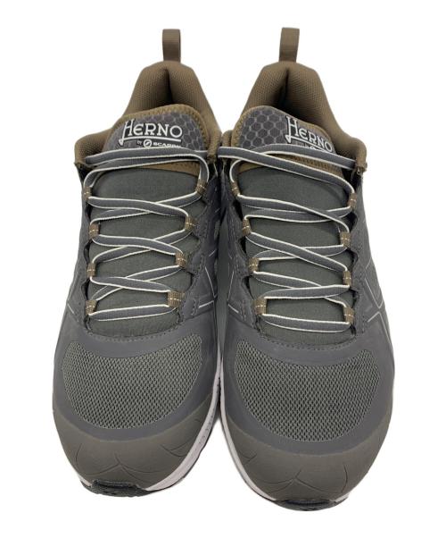 HERNO（ヘルノ）HERNO (ヘルノ) SCARPA (スカルパ) ローカットスニーカー グレー サイズ:27の古着・服飾アイテム