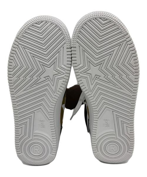 A BATHING APE（ア ベイシング エイプ）A BATHING APE (ア ベイシング エイプ) JESSIE REYEZ Sta Mid M1 ベージュ サイズ:27 未使用品の古着・服飾アイテム