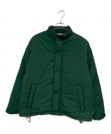 DANTON（ダントン）の古着「インサレーション スタンドカラージャケット」｜グリーン