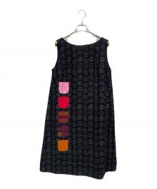 marimekko（マリメッコ）の古着「ノースリーブワンピース」｜ブラック
