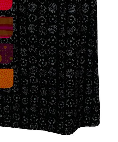 marimekko（マリメッコ）marimekko (マリメッコ) ノースリーブワンピース ブラック サイズ:36の古着・服飾アイテム