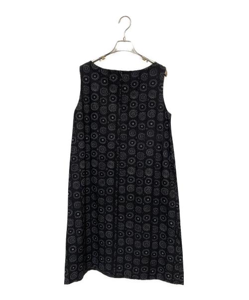 marimekko（マリメッコ）marimekko (マリメッコ) ノースリーブワンピース ブラック サイズ:36の古着・服飾アイテム