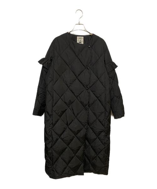 leur logette（ルールロジェット）leur logette (ルールロジェット) ダウンコート ブラック サイズ:2の古着・服飾アイテム