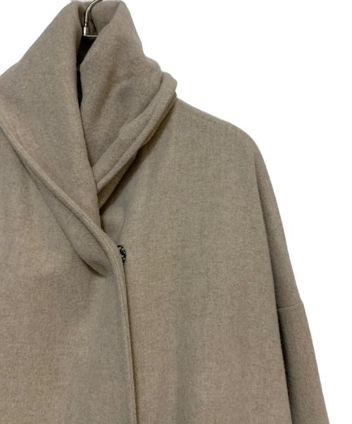 Honnete（オネット）Honnete (オネット) ショールカラーワイドコート ベージュ サイズ:表記無しの古着・服飾アイテム