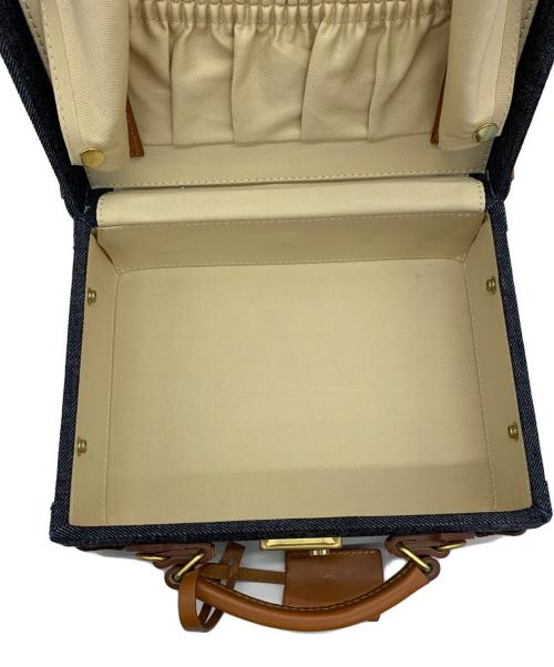 豊岡鞄（トヨオカカバン）豊岡鞄 (トヨオカカバン) 漁網デニム カブセトランクSの古着・服飾アイテム