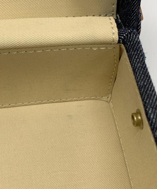 豊岡鞄（トヨオカカバン）豊岡鞄 (トヨオカカバン) 漁網デニム カブセトランクSの古着・服飾アイテム