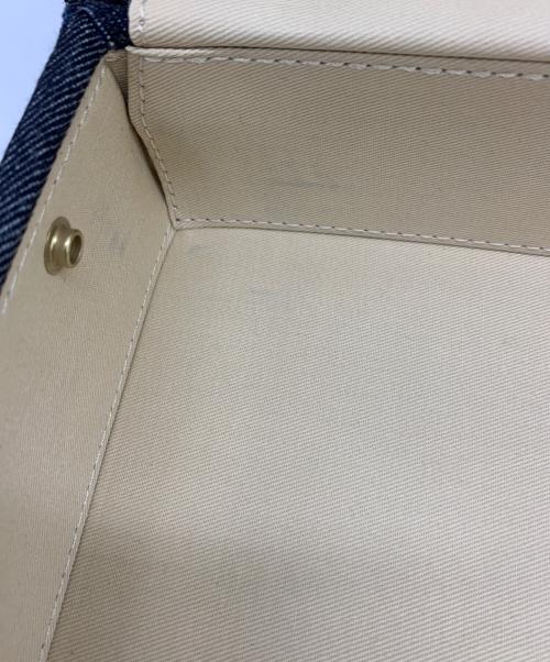 豊岡鞄（トヨオカカバン）豊岡鞄 (トヨオカカバン) 漁網デニム カブセトランクSの古着・服飾アイテム