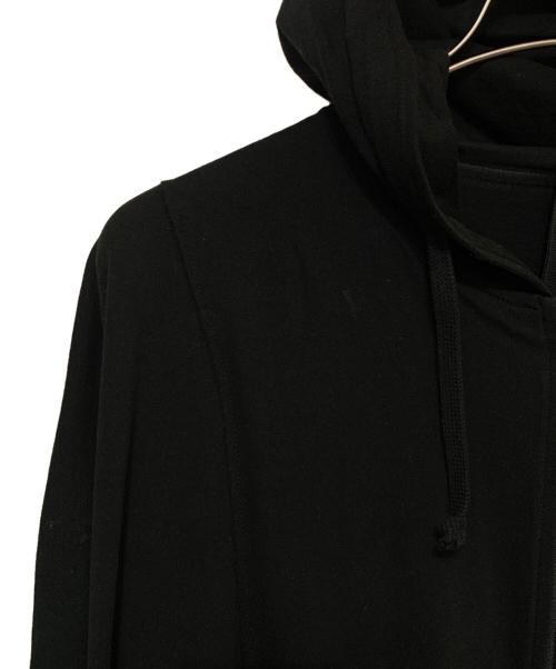 GROUND Y（グラウンドワイ）GROUND Y (グラウンドワイ) オーバーフードドレスコート ブラック サイズ:3の古着・服飾アイテム