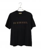 BURBERRYバーバリー）の古着「BURBERRYロゴカットソー」｜ブラック