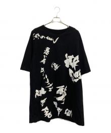 GROUND Y（グラウンドワイ）の古着「武田双雲 Jumbo cut sew short T」｜ブラック