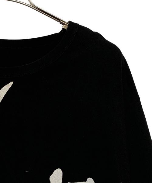 GROUND Y（グラウンドワイ）GROUND Y (グラウンドワイ) 武田双雲 Jumbo cut sew short T ブラック サイズ:.3の古着・服飾アイテム