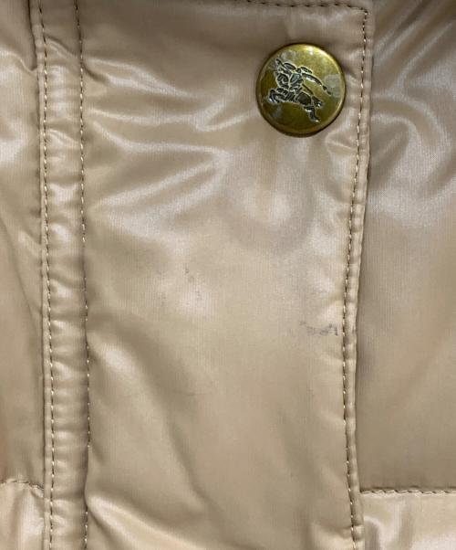 BURBERRY BLUE LABEL（バーバリー ブルー レーベル）BURBERRY BLUE LABEL (バーバリー ブルー レーベル) ダウンジャケット ブラウン サイズ:38の古着・服飾アイテム