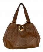 GUCCIグッチ）の古着「トートバッグ」｜ブラウン