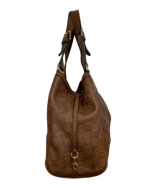 GUCCI（グッチ）GUCCI (グッチ) トートバッグ ブラウンの古着・服飾アイテム
