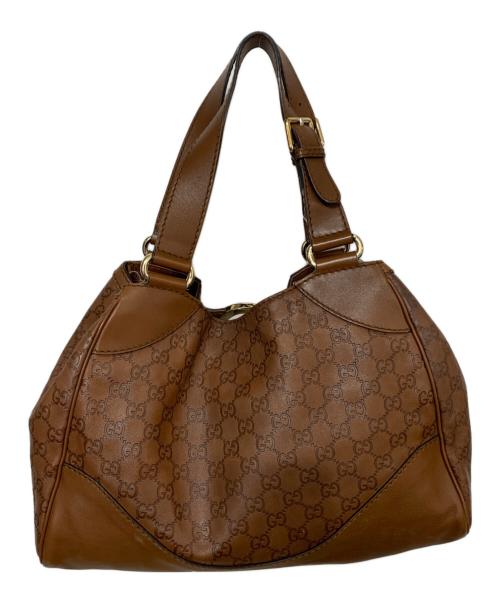 GUCCI（グッチ）GUCCI (グッチ) トートバッグ ブラウンの古着・服飾アイテム