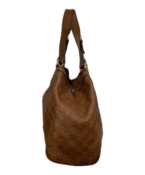 GUCCI（グッチ）GUCCI (グッチ) トートバッグ ブラウンの古着・服飾アイテム