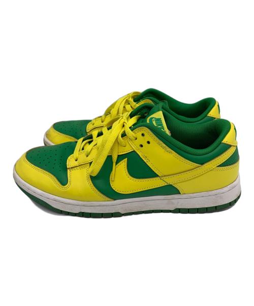 NIKE（ナイキ）NIKE (ナイキ) スニーカー グリーン×イエロー サイズ:28.5の古着・服飾アイテム
