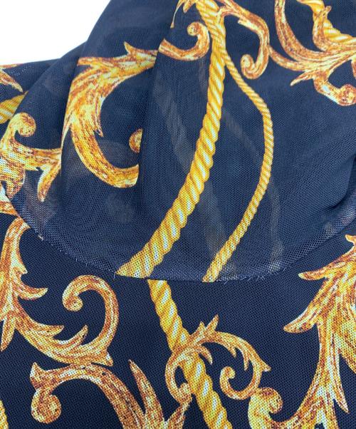 GANNI（ガニー）GANNI (ガニー) チェーン柄パワーネット ブラック サイズ:40の古着・服飾アイテム