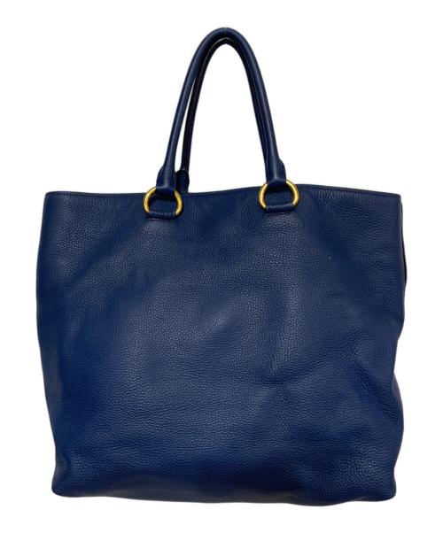 PRADA（プラダ）PRADA (プラダ) トートバッグ ブルーの古着・服飾アイテム