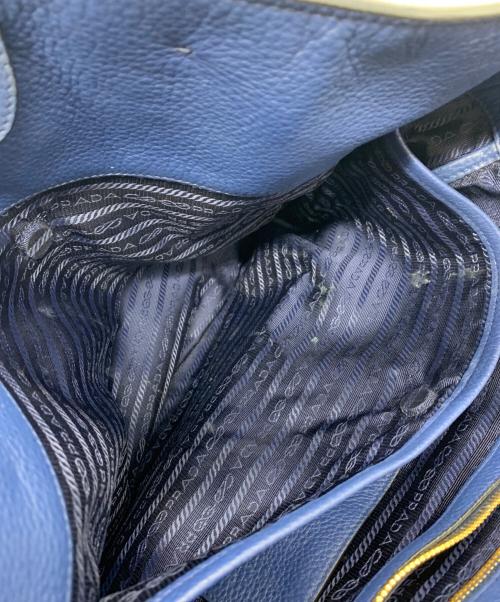 PRADA（プラダ）PRADA (プラダ) トートバッグ ブルーの古着・服飾アイテム