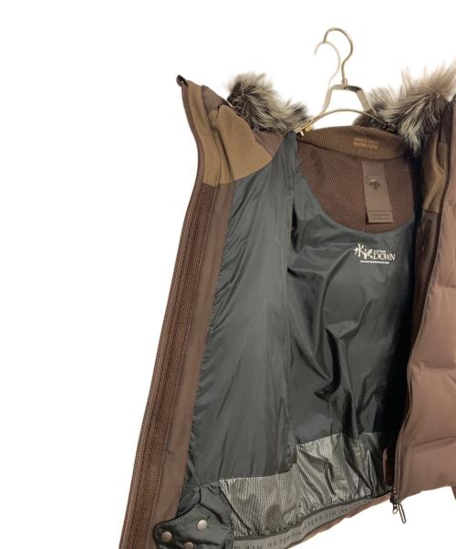 DESCENTE（デサント）DESCENTE (デサント) MIZUSAWA DOWN ブラウン サイズ:Sの古着・服飾アイテム