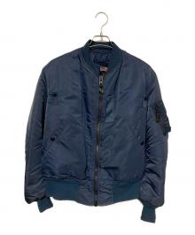 GREENBERIER（グリーンブライヤー）の古着「MA-1ジャケット」｜ネイビー
