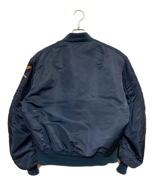GREENBERIER（グリーンブライヤー）GREENBERIER (グリーンブライヤー) MA-1ジャケット ネイビー サイズ:Mの古着・服飾アイテム