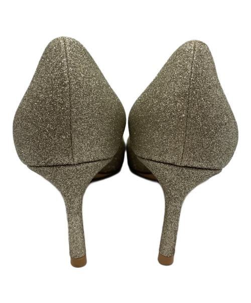 JIMMY CHOO（ジミーチュウ）JIMMY CHOO (ジミーチュウ) ROMY 60 ゴールド サイズ:37 1/2の古着・服飾アイテム