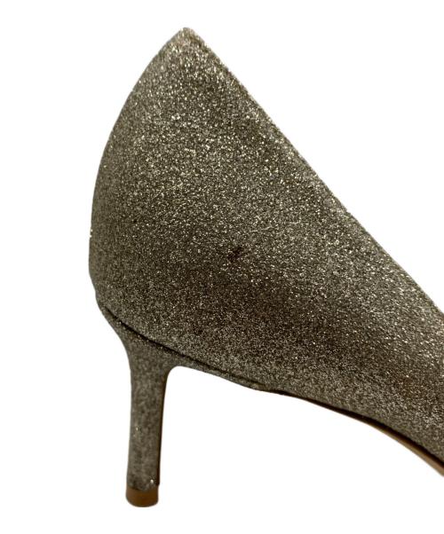 JIMMY CHOO（ジミーチュウ）JIMMY CHOO (ジミーチュウ) ROMY 60 ゴールド サイズ:37 1/2の古着・服飾アイテム