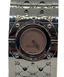 GUCCI（グッチ）の古着「トワールワイド」｜ピンク×シルバー