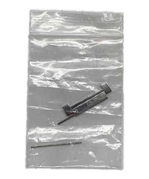 GUCCI（グッチ）GUCCI (グッチ) トワールワイド ピンク×シルバーの古着・服飾アイテム