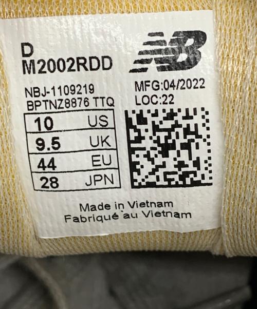 NEW BALANCE（ニューバランス）NEW BALANCE (ニューバランス) M2002RDD グレー サイズ:28の古着・服飾アイテム