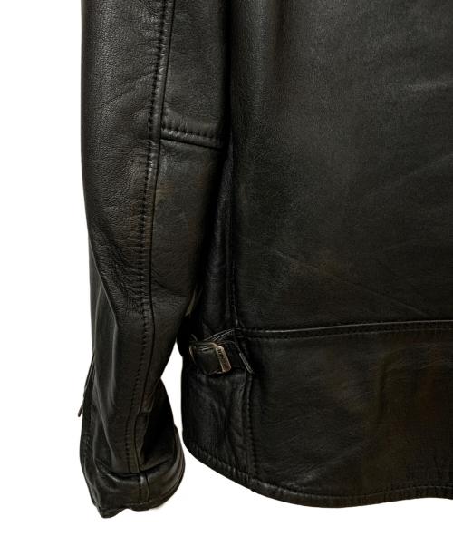 DEGNER（デグナー）Degner (デグナー) ラムレザージャケット ブラック サイズ:XLの古着・服飾アイテム