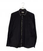 DRIES VAN NOTENドリスヴァンノッテン）の古着「長袖シャツ」｜ネイビー