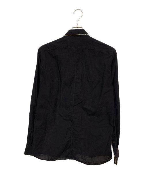 DRIES VAN NOTEN（ドリスヴァンノッテン）DRIES VAN NOTEN (ドリスヴァンノッテン) 長袖シャツ ネイビー サイズ:46の古着・服飾アイテム