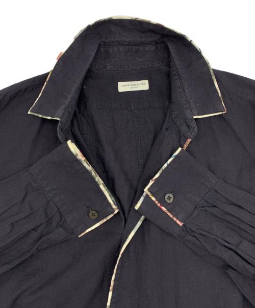 DRIES VAN NOTEN（ドリスヴァンノッテン）DRIES VAN NOTEN (ドリスヴァンノッテン) 長袖シャツ ネイビー サイズ:46の古着・服飾アイテム