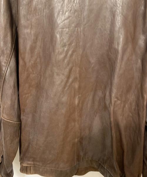 Couture by JPark（クチュール ジェイ・パーク）Couture by JPark (クチュール ジェイ・パーク) レザージャケット ブラウン サイズ:XLの古着・服飾アイテム