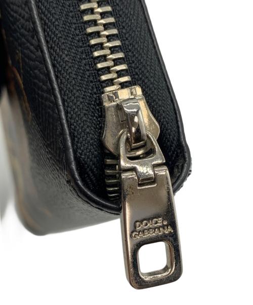 DOLCE & GABBANA（ドルチェ＆ガッバーナ）DOLCE & GABBANA (ドルチェ＆ガッバーナ) 長財布 ブラックの古着・服飾アイテム