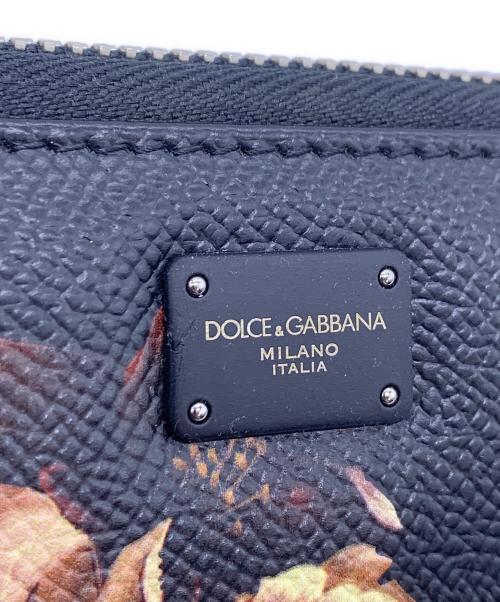DOLCE & GABBANA（ドルチェ＆ガッバーナ）DOLCE & GABBANA (ドルチェ＆ガッバーナ) 長財布 ブラックの古着・服飾アイテム