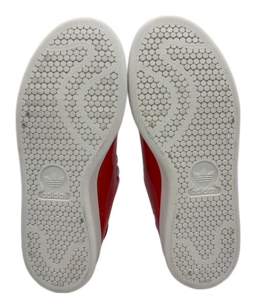 adidas Originals（アディダスオリジナル）adidas originals (アディダスオリジナル) STANSMITH レッド×ホワイト サイズ:23の古着・服飾アイテム