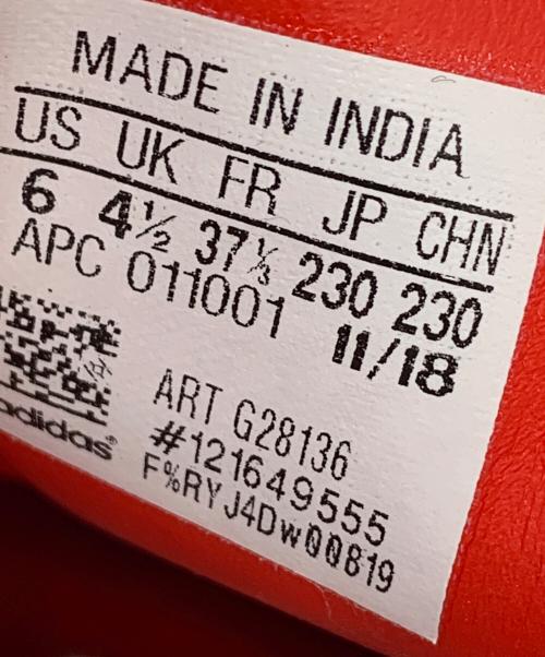 adidas Originals（アディダスオリジナル）adidas originals (アディダスオリジナル) STANSMITH レッド×ホワイト サイズ:23の古着・服飾アイテム