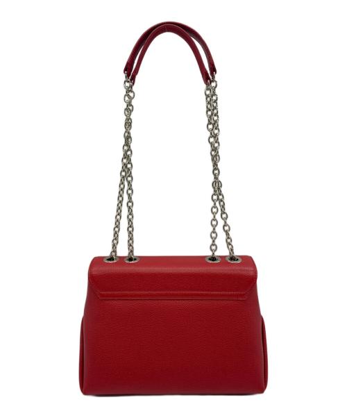 Vivienne Westwood（ヴィヴィアンウエストウッド）Vivienne Westwood (ヴィヴィアンウエストウッド) チェーンショルダーバッグ レッドの古着・服飾アイテム