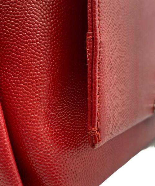 Vivienne Westwood（ヴィヴィアンウエストウッド）Vivienne Westwood (ヴィヴィアンウエストウッド) チェーンショルダーバッグ レッドの古着・服飾アイテム