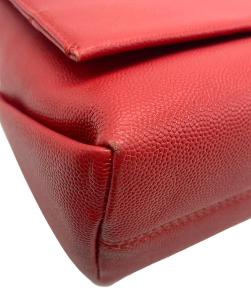 Vivienne Westwood（ヴィヴィアンウエストウッド）Vivienne Westwood (ヴィヴィアンウエストウッド) チェーンショルダーバッグ レッドの古着・服飾アイテム