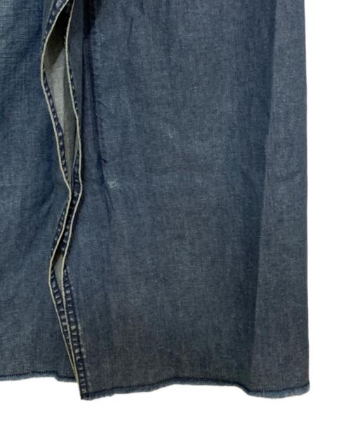 MM6 Maison Margiela（エムエムシックスメゾンマルジェラ）MM6 Maison Margiela (エムエムシックスメゾンマルジェラ) デニムスカート インディゴ サイズ:38の古着・服飾アイテム