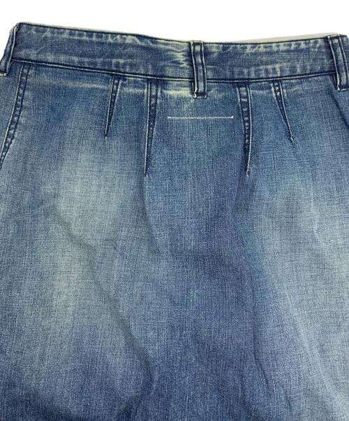 MM6 Maison Margiela（エムエムシックスメゾンマルジェラ）MM6 Maison Margiela (エムエムシックスメゾンマルジェラ) デニムスカート インディゴ サイズ:38の古着・服飾アイテム