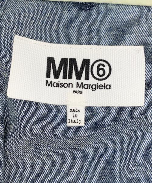MM6 Maison Margiela（エムエムシックスメゾンマルジェラ）MM6 Maison Margiela (エムエムシックスメゾンマルジェラ) デニムスカート インディゴ サイズ:38の古着・服飾アイテム
