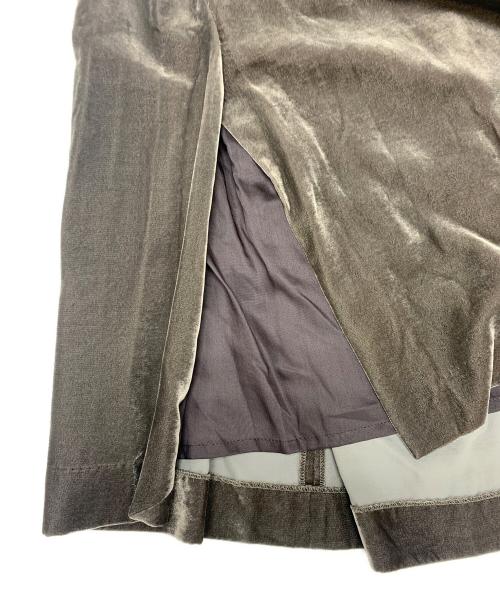 Vivienne Westwood RED LABEL（ヴィヴィアンウエストウッドレッドレーベル）Vivienne Westwood RED LABEL (ヴィヴィアンウエストウッドレッドレーベル) ベロアスカート ブラウン サイズ:2の古着・服飾アイテム
