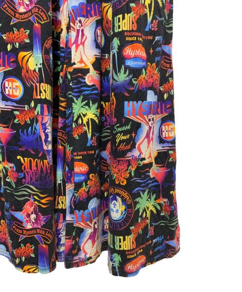 Hysteric Glamour（ヒステリックグラマー）Hysteric Glamour (ヒステリックグラマー) SUPER THIRSTY総柄 オ-ルインワン マルチカラー サイズ:FREEの古着・服飾アイテム