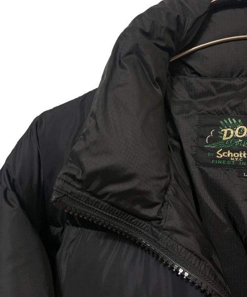 Schott（ショット）Schott (ショット) ダウンジャケット ブラック サイズ:Ｌの古着・服飾アイテム